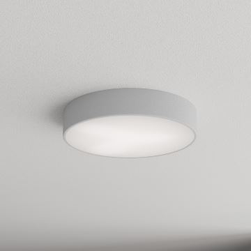 Udendørs loftlampe med sensor CLEO 3xE27/72W/230V diam. 40 cm grå IP54