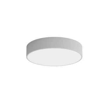 Udendørs loftlampe med sensor CLEO 3xE27/72W/230V diam. 40 cm grå IP54