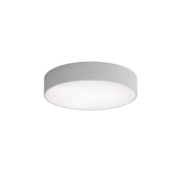 Udendørs loftlampe med sensor CLEO 3xE27/72W/230V diam. 40 cm grå IP54