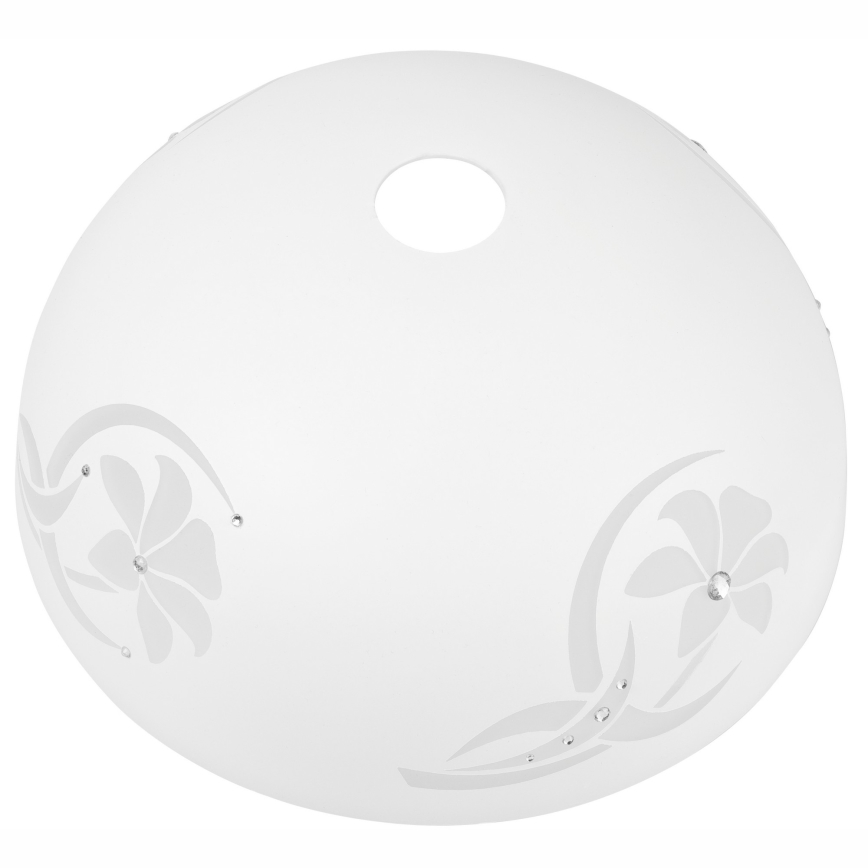 Udskiftningsglas LILLY E27 diameter 30 cm hvid