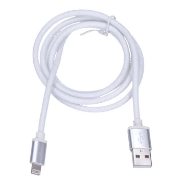 USB-kabel 2.0 A konektor - Lightning konektor 1m