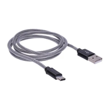 USB-kabel 2.0 A konektor - USB-C 3.1 konektor 1m