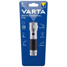 Varta 15608201401 - LED lommelygte BRITE ESSENTIALS LED/3xAA