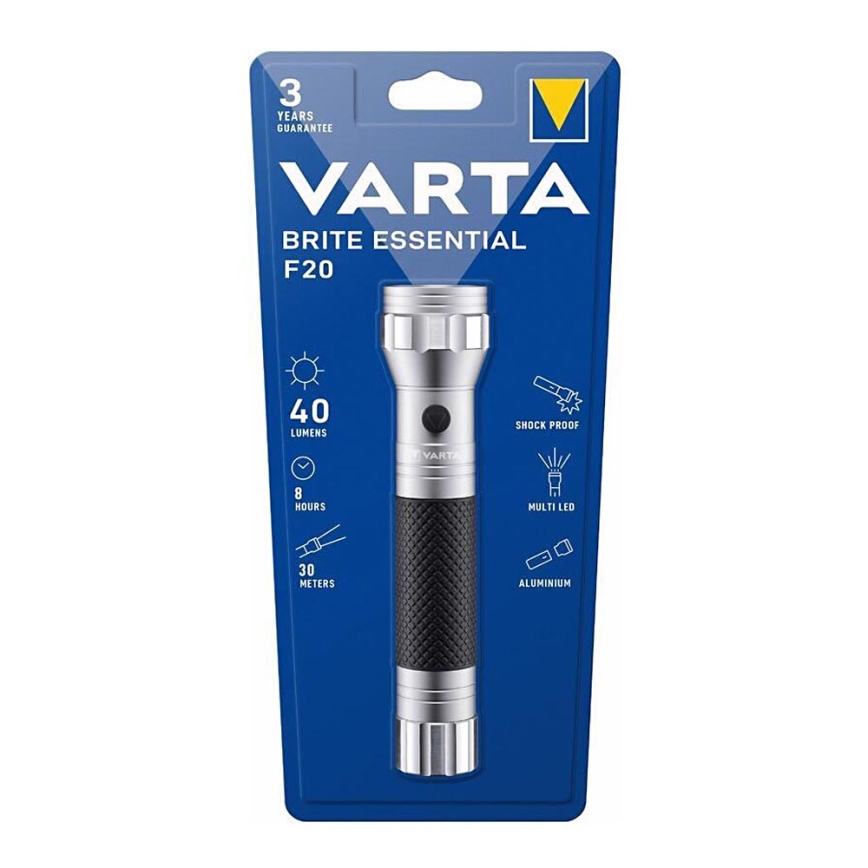 Varta 15618101401 - LED lommelygte BRITE ESSENTIALS LED/2xLR14