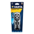 Varta 17680101401 - Genopladelig LED lommelygte DYNAMO LIGHT LED/120mAh IPX4