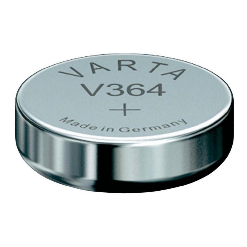Varta 3641 - 1 stk. Sølvoxid knapcellebatteri V364 1,5V