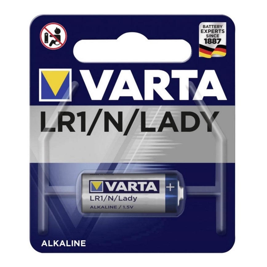 Varta 4001 - 1 stk. Alkalisk batteri LR1/N/LADY 1,5V