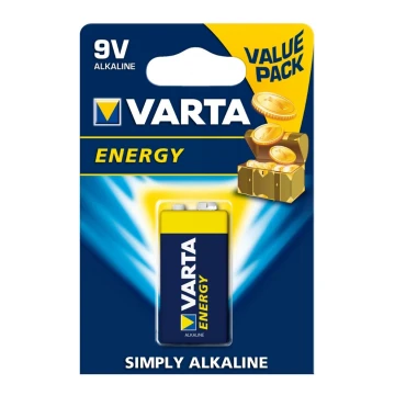 Varta 4122 - 1 stk. Alkalisk batteri ENERGY 9V