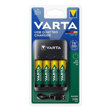 Varta 57652101451 - Batterioplader 4xAA/AAA 2100mAh 5V