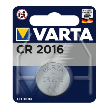 Varta 6016 - 1 stk. Lithiumbatteri CR2016 3V