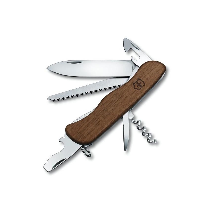 Victorinox - Multifunktionel lommekniv 11,1 cm/10 funktioner træ