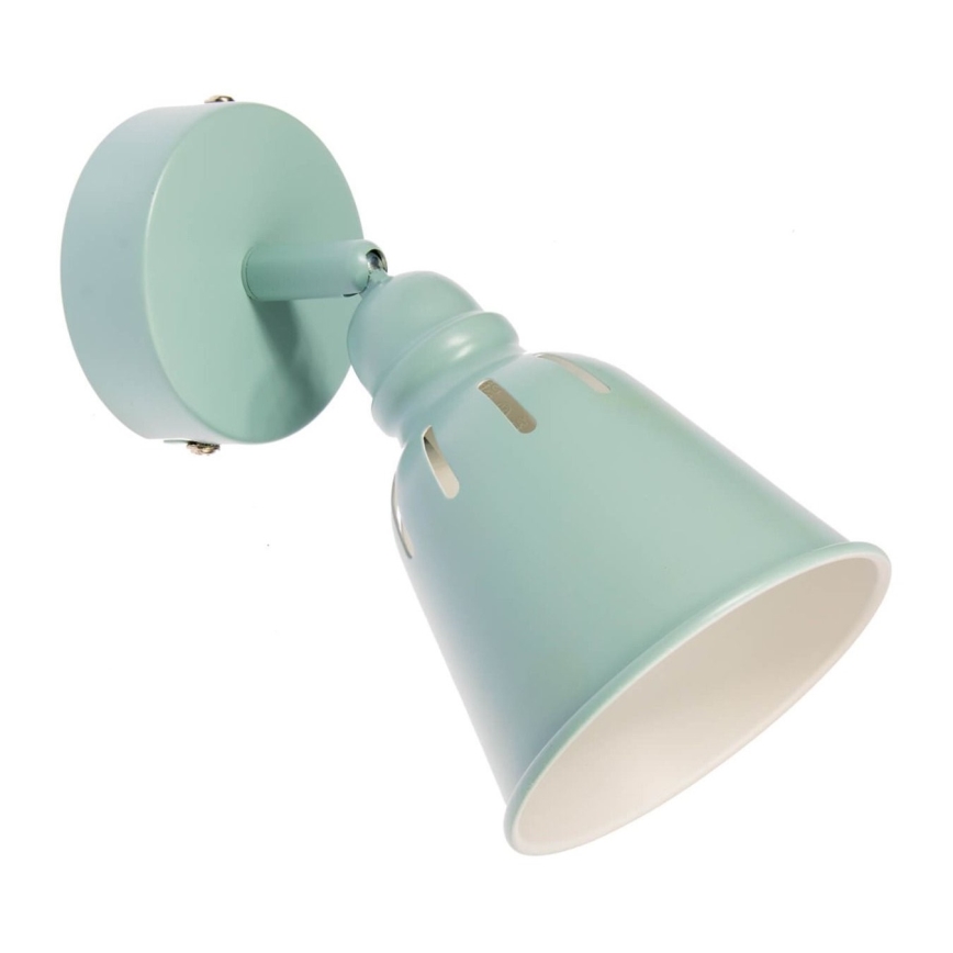 Væghængt spotlampe FIONA 1xE14/8W/230V grøn