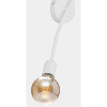 Væglampe HELIX 2xE27/60W/230V hvid