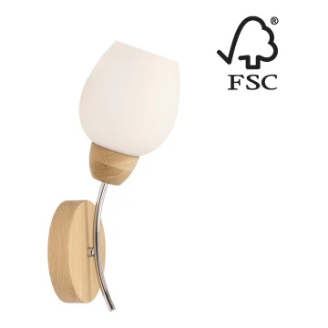 Væglampe PARMA 1xE27/60W/230V - FSC-certificeret