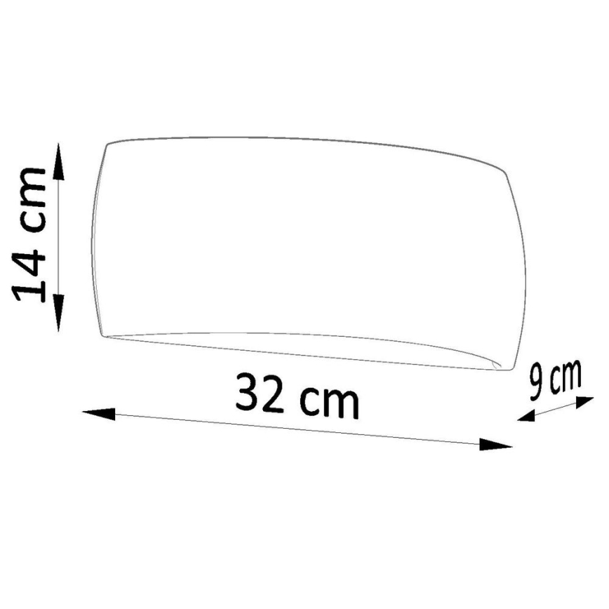 Væglampe PONTIUS 1xG9/40W/230V grå