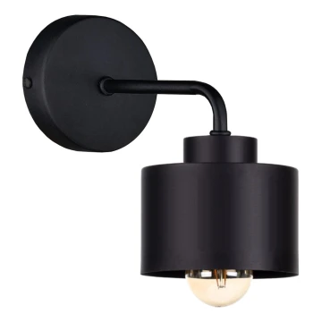 Væglampe SIMPLY BLACK 1xE27/60W/230V