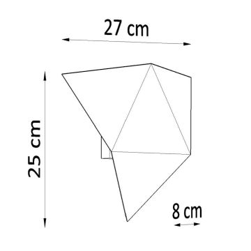 Væglampe SOLIDO 2xG9/40W/230V antik sort