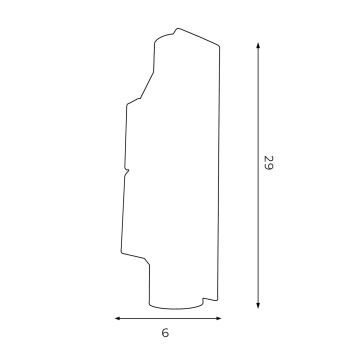 Væglampe WALL 2xGU10/8W/230V sort/kobberfarvet