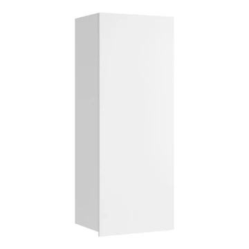 Vægskab PAVO 117x45 cm skinnende hvid