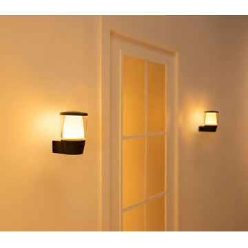 WiZ - LED RGBW Dæmpbar Udendørs væglampe ELPAS LED/8,5W/230V 2700–5000K IP44 Wi-Fi