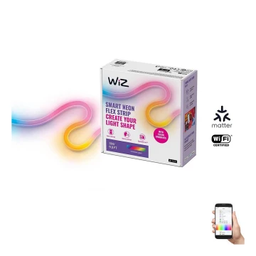 WiZ - LED strip m. RGBW-farver dæmpbar 3m LED/24W/230V 2700-5000K Wi-Fi
