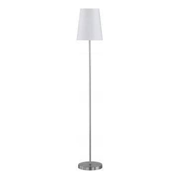 Wofi 3329.01.06.6000 - Gulvlampe FYNN 1xE27/60W/230V hvid