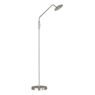 Wofi 3446.01.54.7000 - LED gulvlampe dæmpbar ORTA LED/12W/230V krom