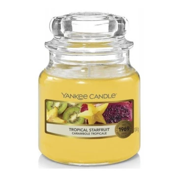 Yankee Candle - Duftlys TROPICAL STARFRUIT lille 104g 20-30 timer