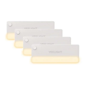 Yeelight - SÆT 4x LED Møbelbelysning med sensor LED/0,15W/5V 2700K