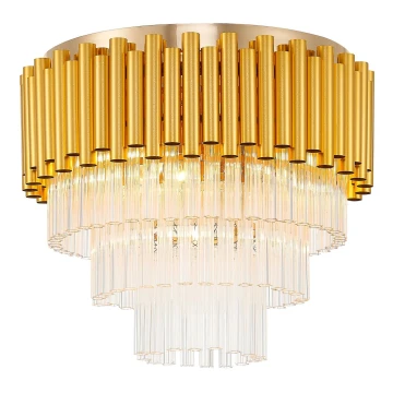 Zuma Line - Loftlampe 4xE14/40W/230V guldfarvet