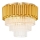 Zuma Line - Loftlampe 4xE14/40W/230V guldfarvet