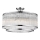 Zuma Line - Loftlampe 6xE14/60W/230V sølvfarvet