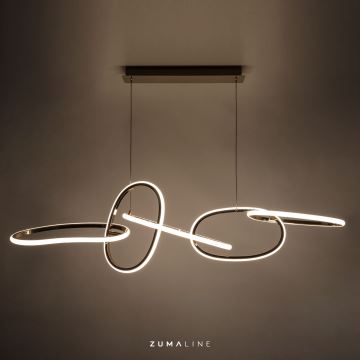 Zuma Line - LED pendel dæmpbar LED/56W/230V guldfarvet